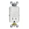 Leviton Leviton SmartlockPro 15 amps 125 V White GFCI Outlet 5-15R 1 pk C22-SFSW1-00W - alternate 1